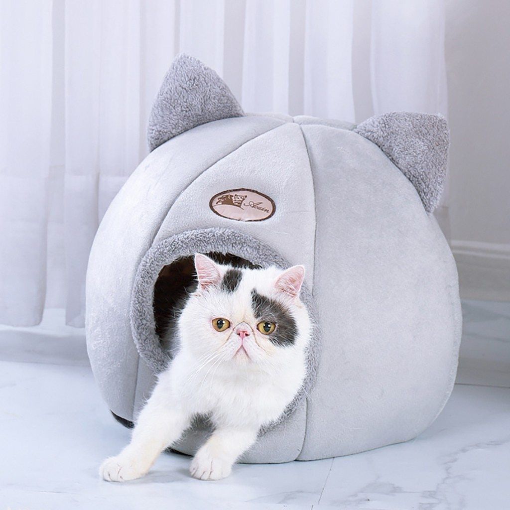 ComfyHouse™ - Niche pour chat ultra confortable - Chatvoris